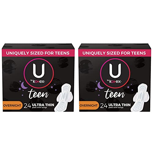 U BY KOTEX TEEN ULTTHN HVY WNG PAD 4X14
