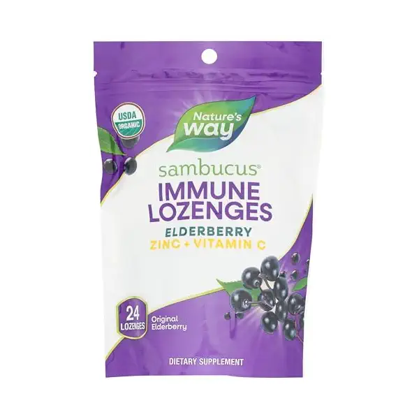 LOZENGES,ELDERBERRY ZINC