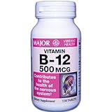 VIT B12 1000MCG TABLET 130CT MAJOR