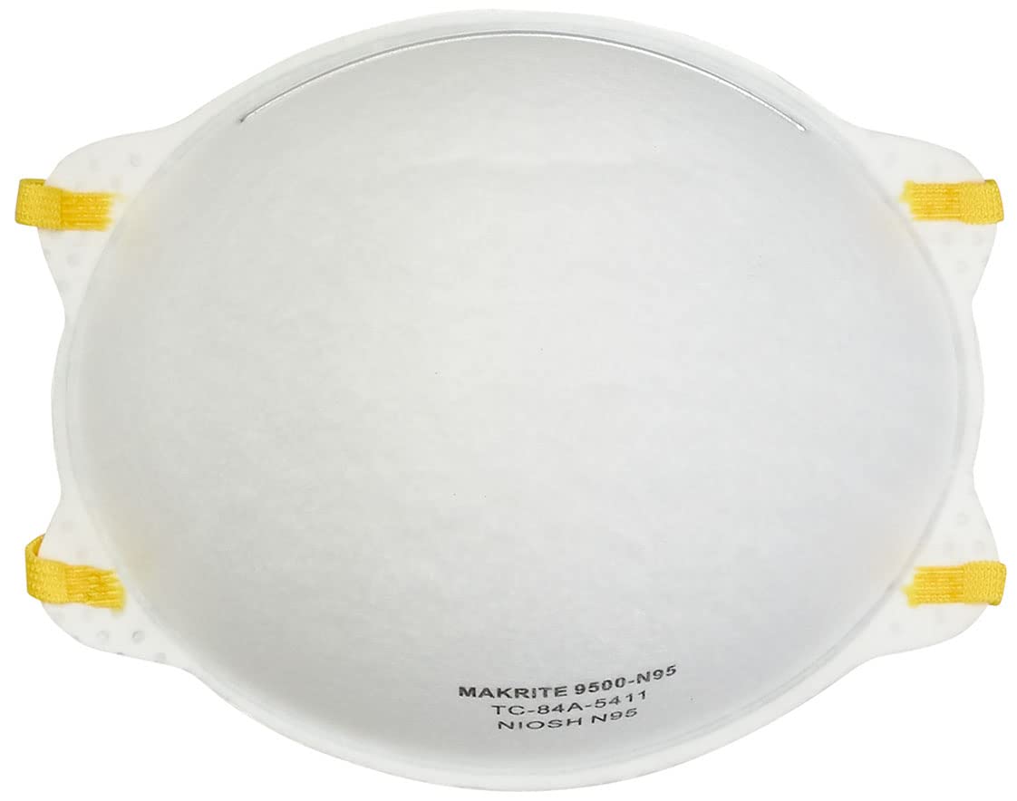 CAREMATES N95 NIOSH CONE MASKS 10CT