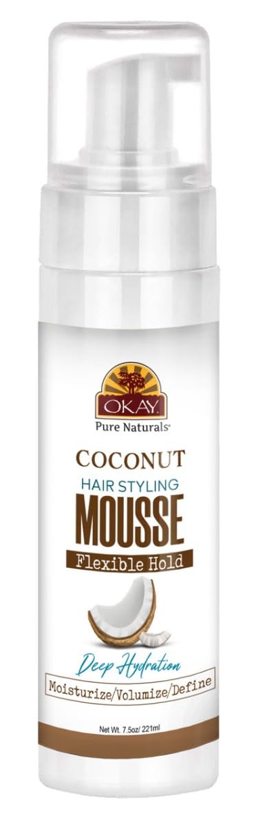 OKAY MEN'S CURLS MOUSSE   7.5OZ