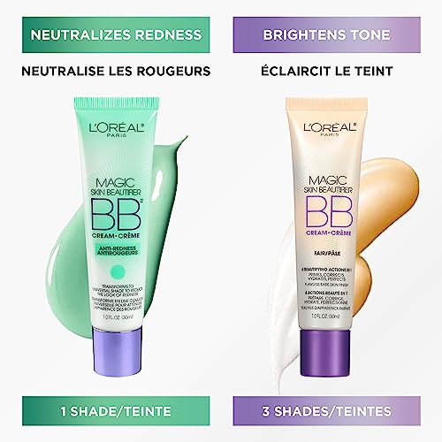 L'ORÉAL PARIS Magic Skin Beautifier BB Cream lotion, Anti-Fatigue, 1 fl. oz.