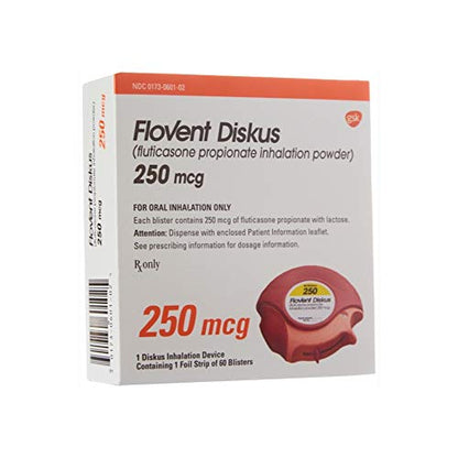 FLUTICASONE DISKUS IN 100MCG 60