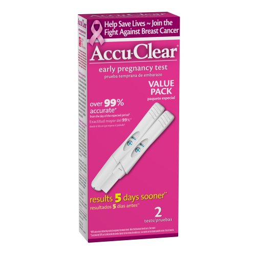 ACCU-CLEAR PREGNANCY TEST 2CT