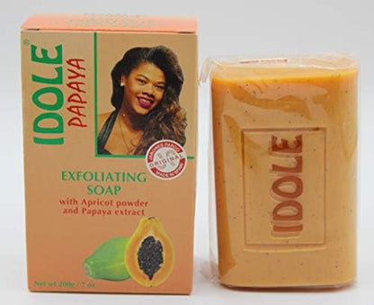 TOPICLEAR PAPAYA EXFOLT SOAP 7Z