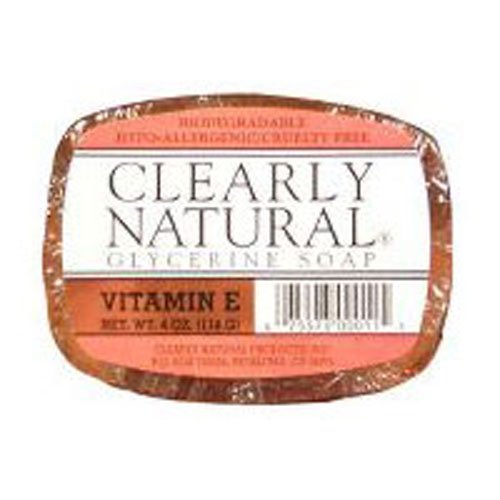 CLEARLY NATURAL BAR SOAP,GLYC,VITAMIN E