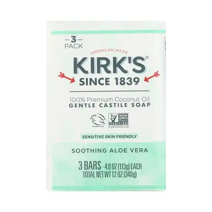 CSTLE SP BAR,STH ALOE 3PK