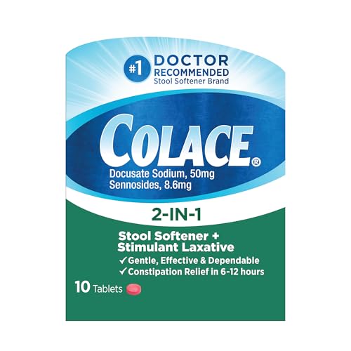 COLACE 2-IN-1 TABLETS 30CT