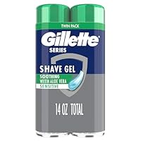 GILLETTE SERIES SHAVE GEL SENS 7OZ