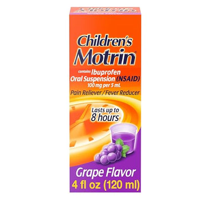 MOTRIN CHILD SUSPENSION INST BRRY 36X4OZ
