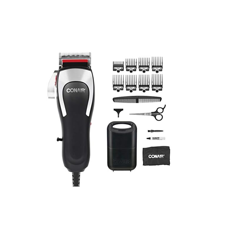 CONAIR Men's Home Hair Cutting Kit, 21 count