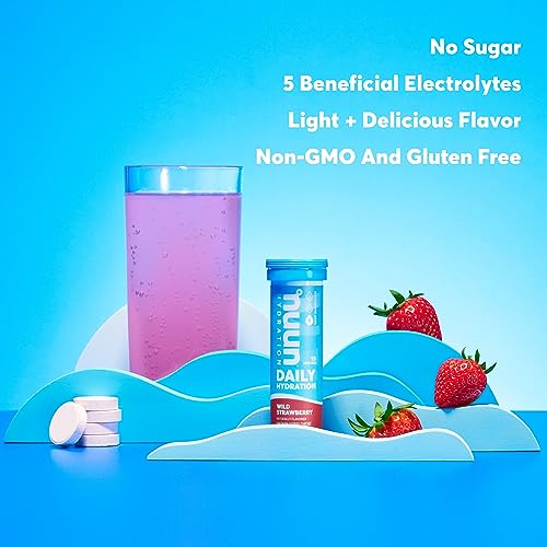 NUUN HYDRATION DRINK TAB,ELCTRO,STRW-LMN