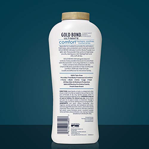 Gold Bond Body Powder Talc-Free 1Oz 10Ct