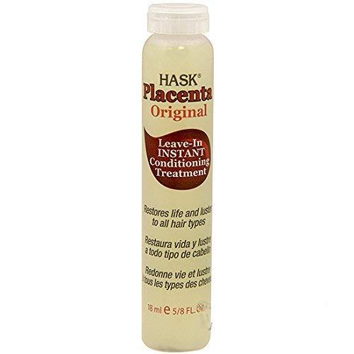 Hask Vials Placenta Olive Oil+ Leave-In (18in) Display