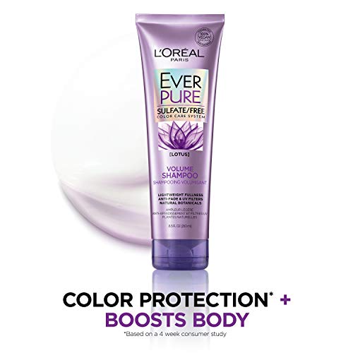 L'ORÉAL PARIS EverPure Sulfate Free Volume Shampoo, 8.5 fl oz