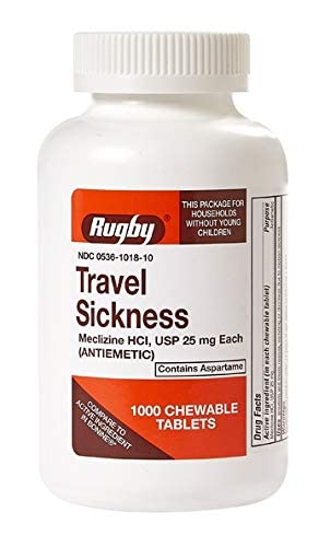 TRAVEL-EASE TB 25MG 100