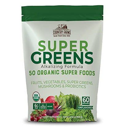 COUNTRY FARMS SUPER GRNS PWDR,OG3,CHOC