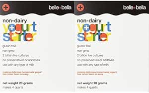 BELLE AND BELLA YOGOSTARTER,NON-DAIRY