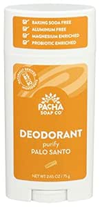 PACHA SOAP CO DEODORANT, PALO SANTO 2.65 OZ