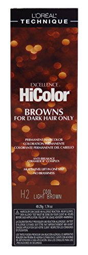 LOREAL EXC HICOLOR COOL LT BRWN
