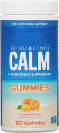 NATURAL VITALITY CALM,GUM,MAGNESIUM,ORNG