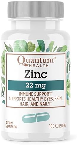 QUANTUM HEALTH ZINC,22MG