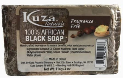 KUZA 100  AFR BLKSOAP CASTOR4z