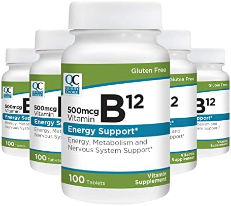 VIT B12 500MCG TABLET 100CT NAT BLEND