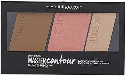 Maybelline Facestudio Master Contour Face Contouring Kit, Medium to Deep, 0.35 oz.