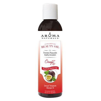 Aroma Naturals Romantic & Relaxing Lavender Passion Flower Beauty Oil, 1oz