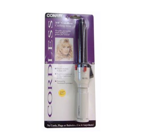 CONAIR The Cordless Collection Curling Iron with Travel Case, 5/8"
