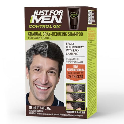 JUST FOR MEN CONTROL GX 2 IN 1 SHAMP 4OZ