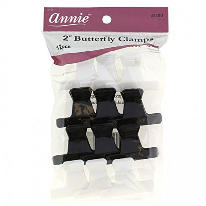 ANNIE BUTTERFLY CLAMPS 6CT#3178