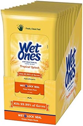 WET ONES ANTIBACTERIAL CITRUS 24CT
