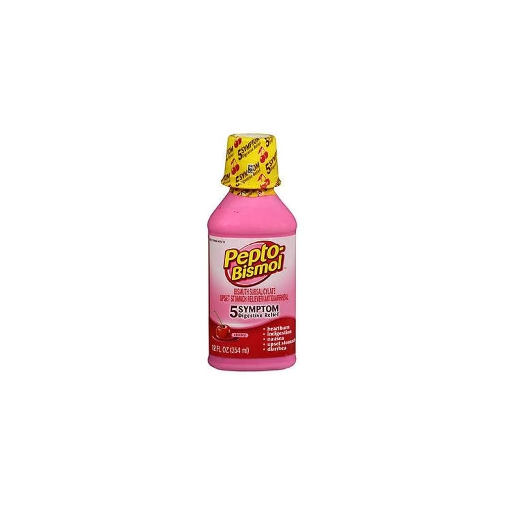 PEPTO-BISMOL SS525/15 12OZ MS CHY