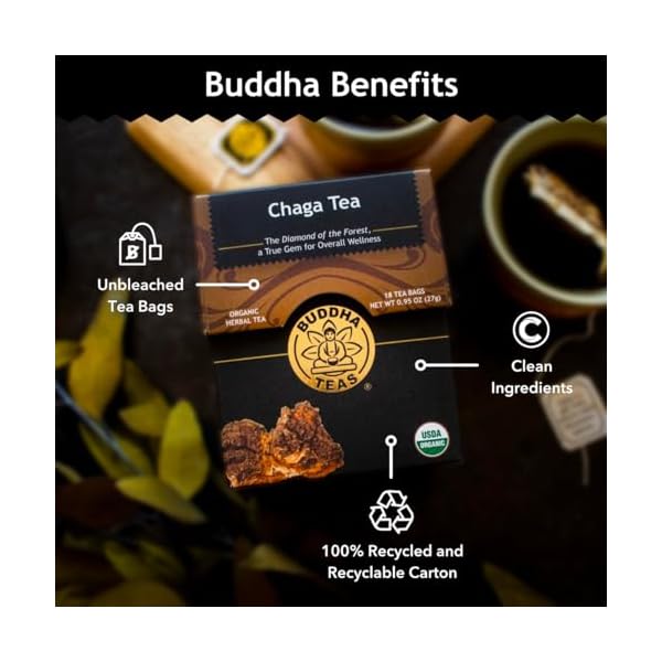 BUDDHA TEAS TEA,OG2,CHAGA
