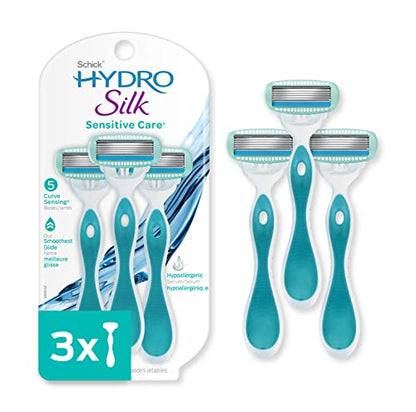 SCHICK HYDRO SILK RAZOR W/2 CRT
