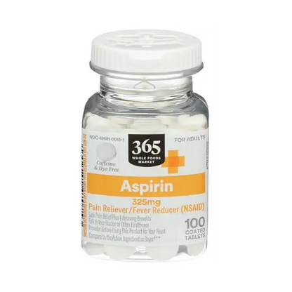 ASPIRIN TB 325MG 100