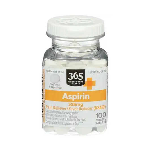 ASPIRIN TB 325MG 100