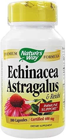 Echinacea Astragalus & Reishi;Made w/Organic Ingredients
