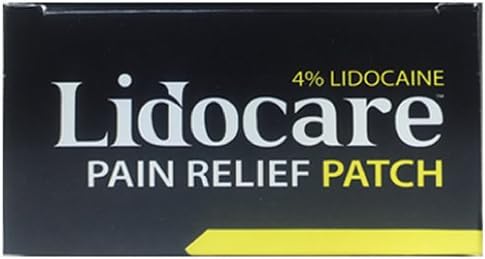 LIDOCARE AP 4% 3 BACK/SHOULDER