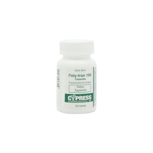 POLY-IRON 150/ 1MG CAP 100