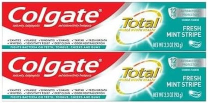 COLGATE TOTAL MNT STRP T/P 2X5.12OZ TWPK