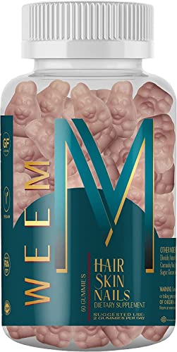 HAIR SKIN NAIL GUMMIES 90CT NAT MADE