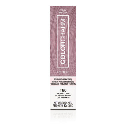 Wella Color Charm Creme Toner #T86 Radiant Lilac 2oz
