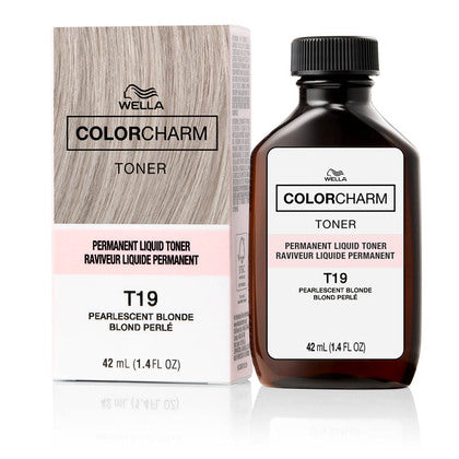 Wella Color Charm Liquid Toner T19 Pearlescent Blonde 1.4oz
