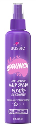 Aussie Hairspray Sprunch Non- Aerosol Medium Hold 8.5oz