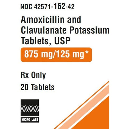 AMOX/POT CLAV TB 875-125MG 100
