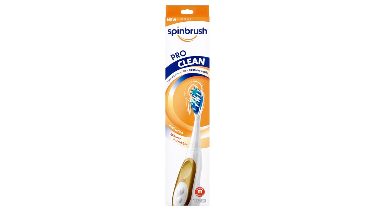 SPINBRUSH PRO WHITEN MEDIUM