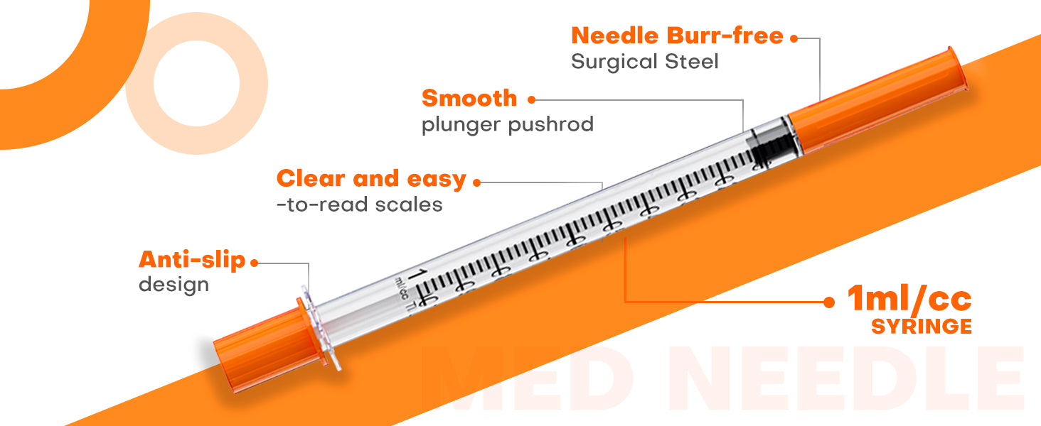 GNP SYRINGE SHORT 30GX 1CC 100CT